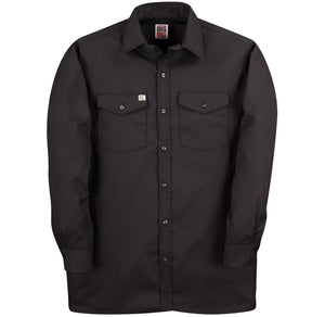 Button up long sleeve shirt (Black)