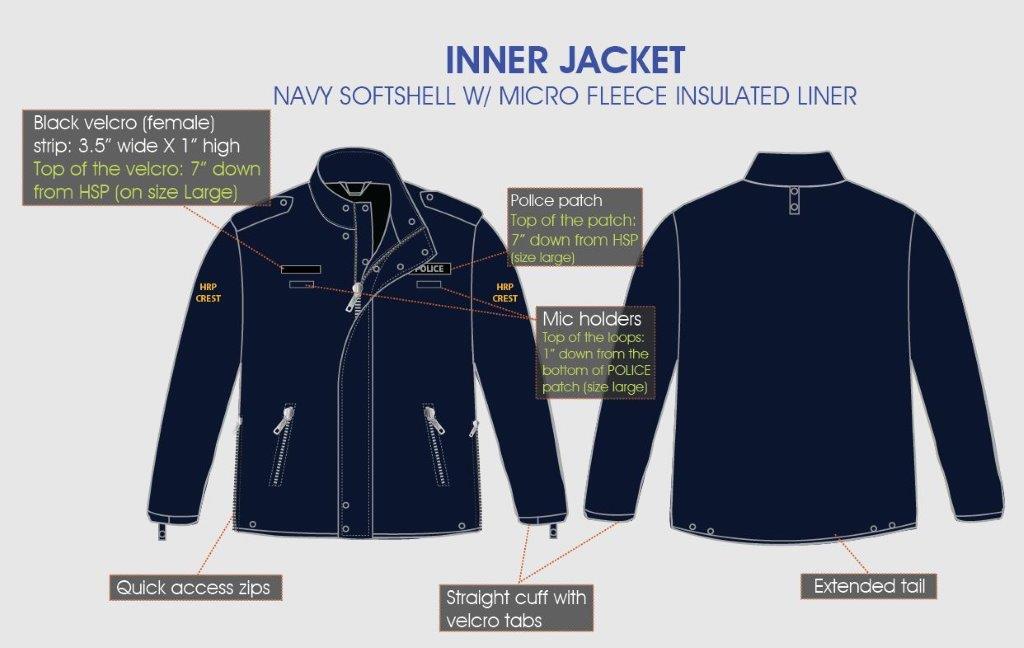 Winter 4-in-1 Police Jacket (UNISEX) - cfmuniforms.com/store