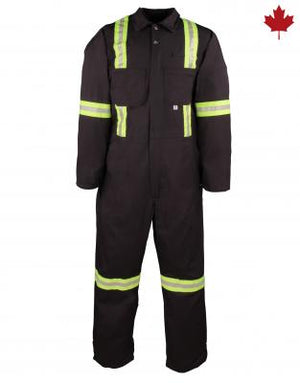 COVERALL WITH REFLECTIVE MATERIAL