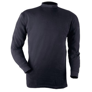 Long Sleeve “Classic” Mockneck (60% Cotton / 40% Polyester)